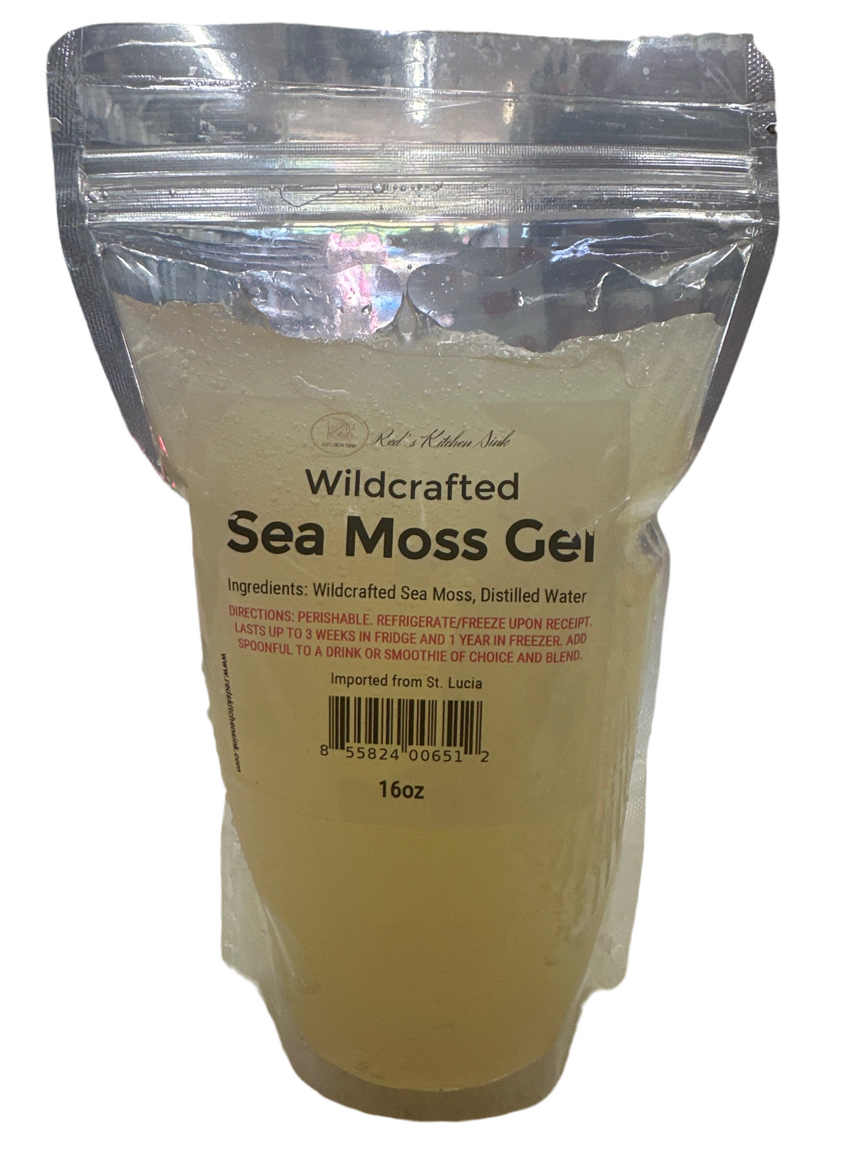 Wildcrafted Sea Moss Gel 16oz