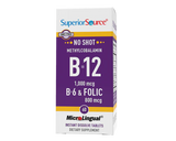 No Shot Cynocobalamin B-12 1,000 mcg B-6 & Folic Acid 800 mcg