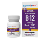 No Shot Cynocobalamin B-12 1,000 mcg B-6 & Folic Acid 800 mcg