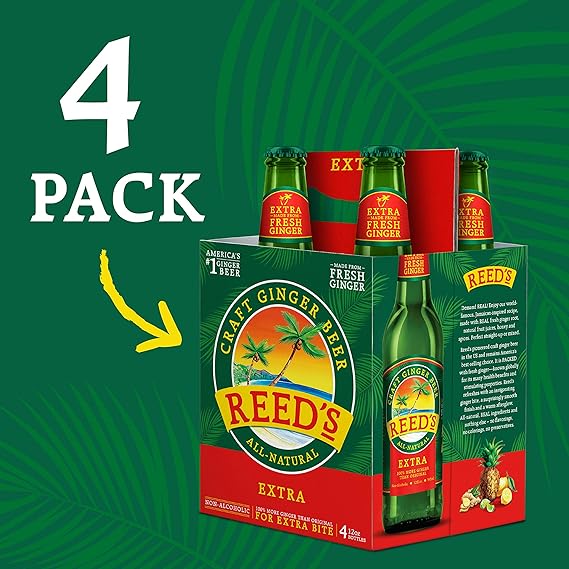 REED`S Extra, Bottles 12 OZ 4 pack