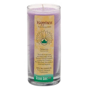 ALOHA BAY CHAKRA ENERGYJAR HAPPINESS VIOLET 11OZ