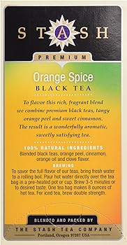 STASH TEA Orange Spice Tea 20 BAG