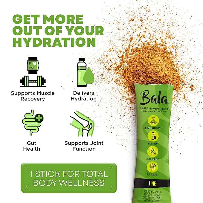 BALA Enzyme DRINK STICK PACK LIME 10CT