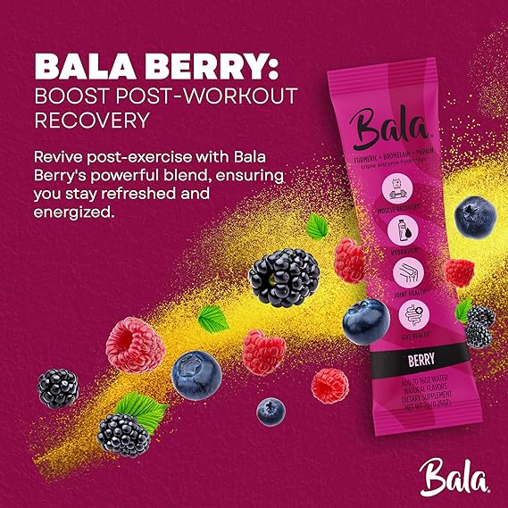 BALA ENZYME DRINK STICK PACK BERRY 8CT