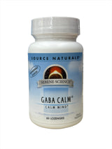 GABA Calm Calm Mind 60 Lozenges Peppermint Flavor