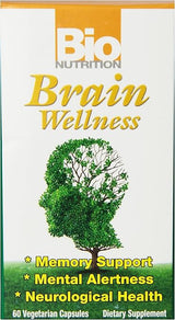 Bio Nutrition Brain Wellness 60 veg cap