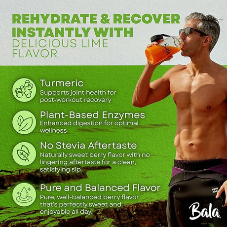 Bala Turmeric+Bromelain+Papain triple enzyme hydration Lime