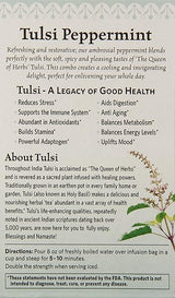 ORGANIC INDIA Tulsi Tea Peppermint 18 BAG