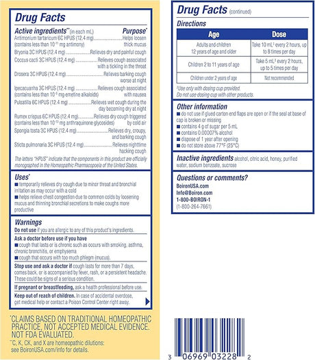 Chestal Cough Syrup Homeopathic Medicine