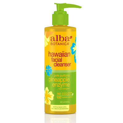 ALBA BOTANICA HAWAIIAN FACIAL CLEANSER  8OZ