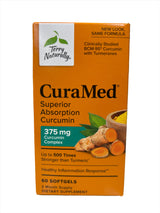 CuraMed 375mg Soft Gels Superior Absorption Curcumin