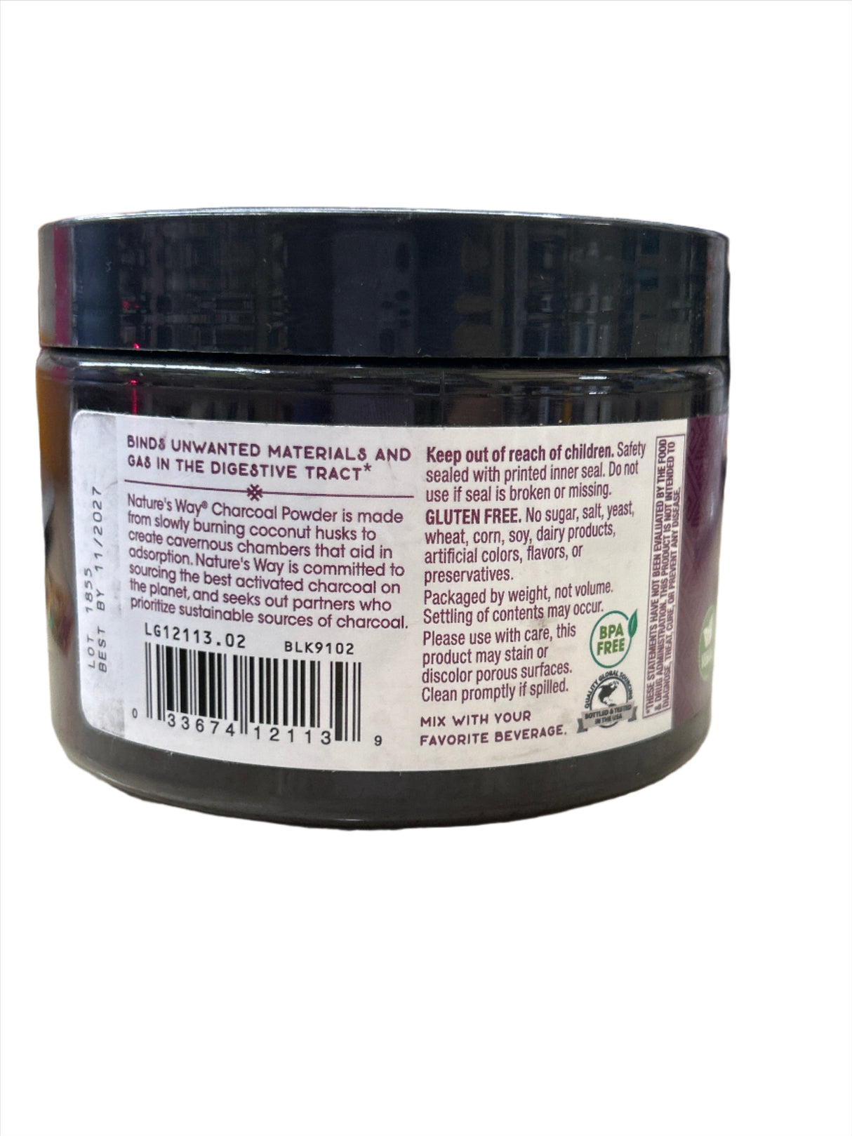 Nature's Way Charcoal Powder 1.9 oz