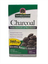 Activated Charcoal 560mg 90 Vegetarian Capsules