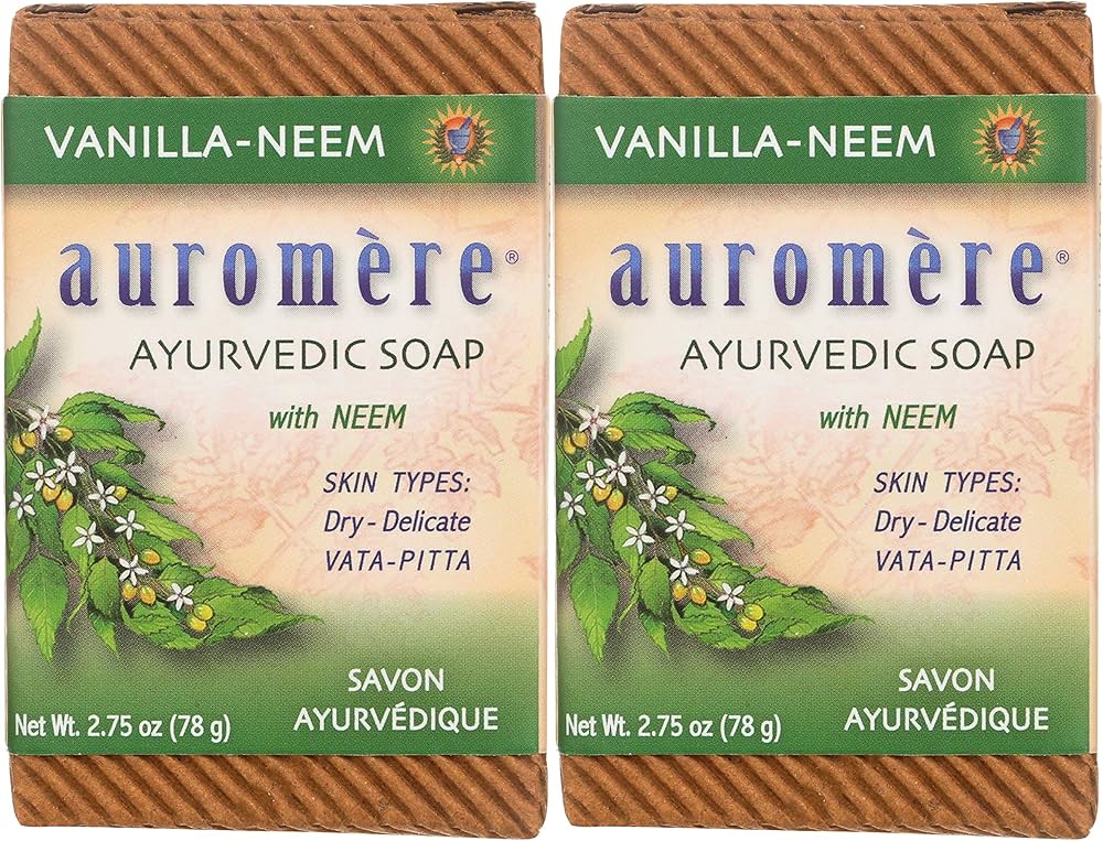 AUROMEREBAR SOAP VANILLA-NEEM 2.75OZ