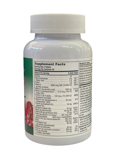 Source Of Life Green & Red Tablets Multivitamin & Mineral Supplement