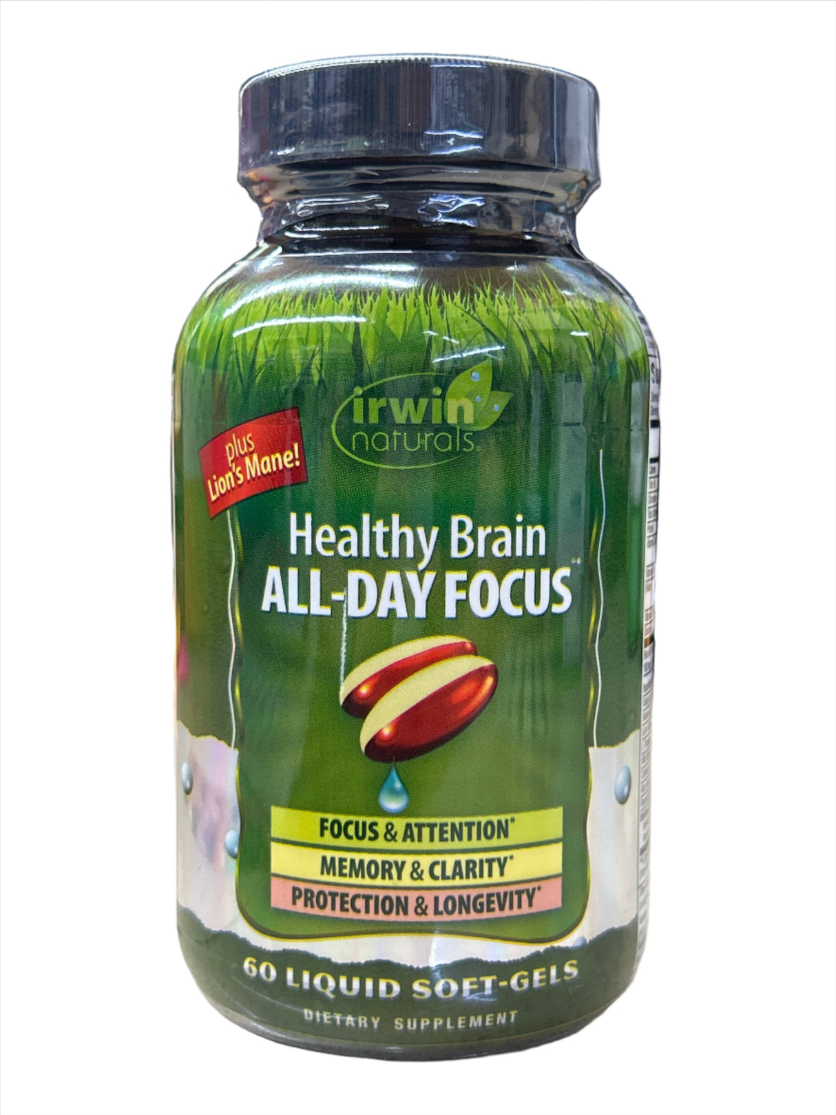 Healthy Brain All-Day Focus 60 Liquid Soft Gels