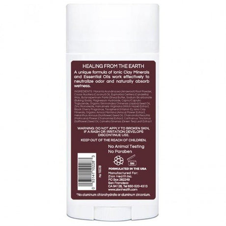 Zion Health Clay Dry Bold - Black Cherry 2.8 oz