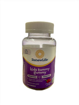 RenewLife Kids Tummy Probiotics & Prebiotics 2-in-1 Support 1 billion CFU 30 Gummies Rasberry