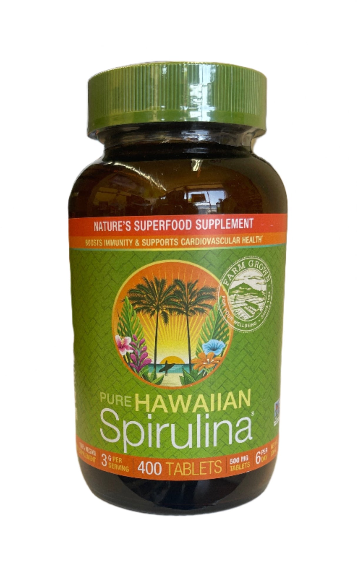 Pure Hawaiian Sprirulina 500mg