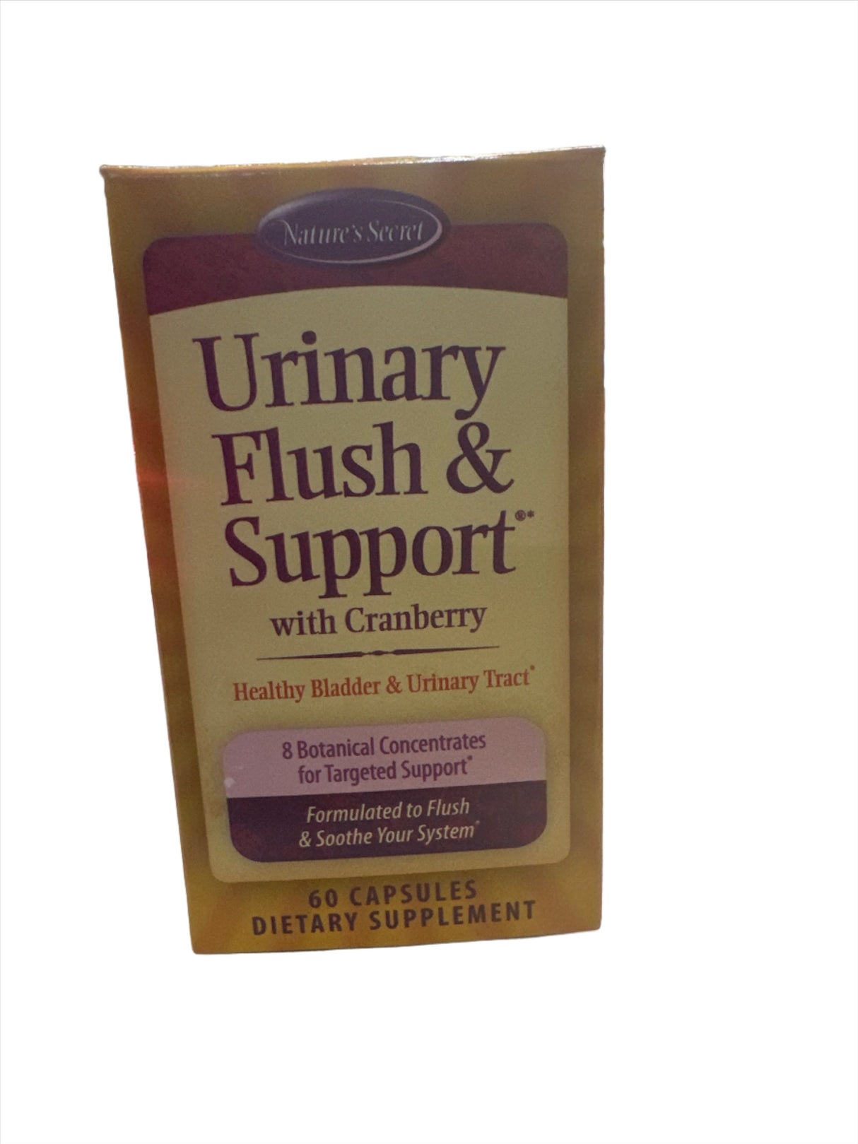 URINARY FLUSH & SUPPORT WITH CRANBERRY