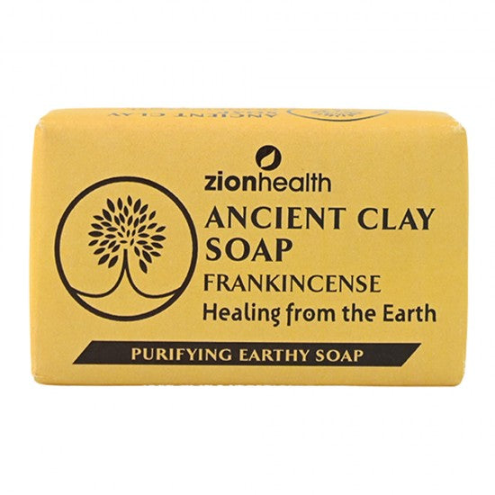 Zion Health Clay Soap Frankincense 6 oz