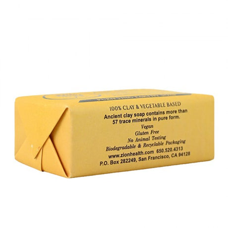 Zion Health Clay Soap Frankincense 6 oz