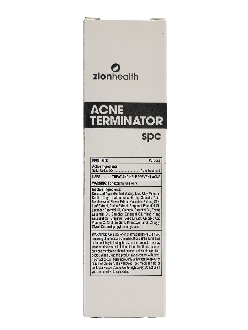 Zion Health Acne Terminator SPC 1 oz