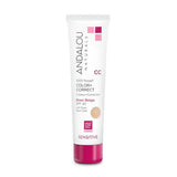 Andalou Naturals 1000 Roses Color + Correct Sheer Beige CC Cream