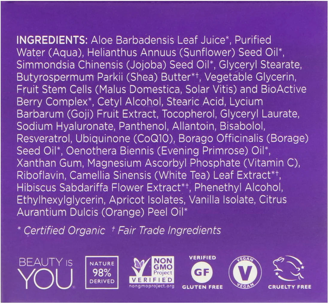 ANDALOU NATURALS GOJI PEPTIDE PERFECTING CREAM 1.7OZ