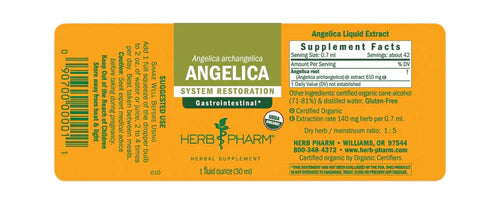 Herb Pharm Angelica Gastrointestinal 1 oz