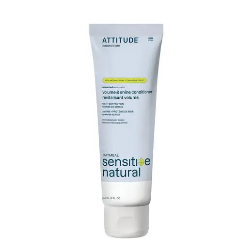 Attitude Sensitive Skin Conditioner - Extra Gentle and Volumizing - Fragrance Free 8 Fl oz