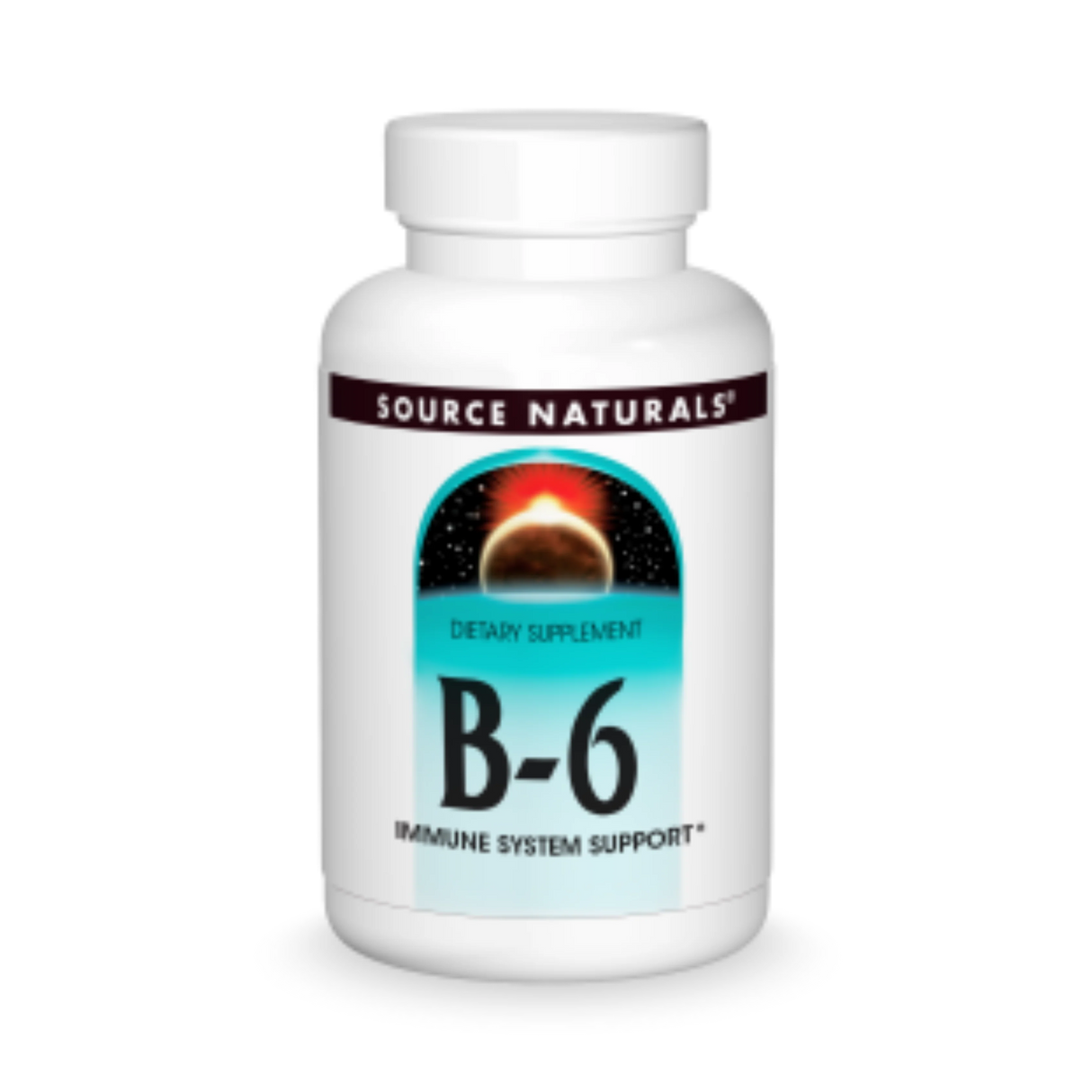 SOURCE NATURALS B-6 500MG 50 TABLETS