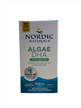 Nordic Naturals Algae DHA 500 mg 60 Soft Gels