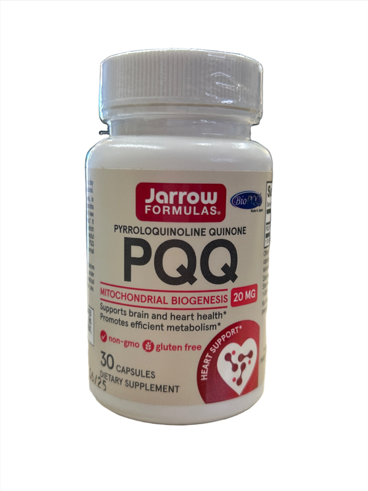 PQQ 20 mg 30 Capsules