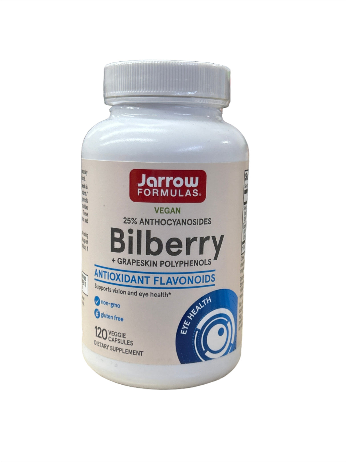 Bilberry + Grapeskin Polyphenols 120 Veggie Capsules