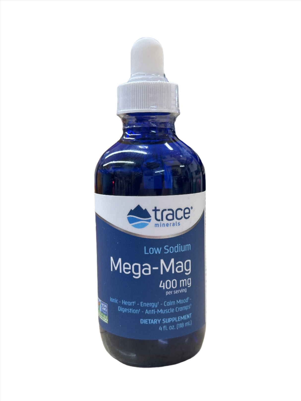 Low Sodium Mega-Mag 400 mg 4 fl oz