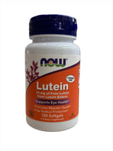 Now Lutein 10 mg 60 Soft Gels