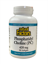 Phosphatidyl Choline (PC) 420 mg 90 Soft Gels