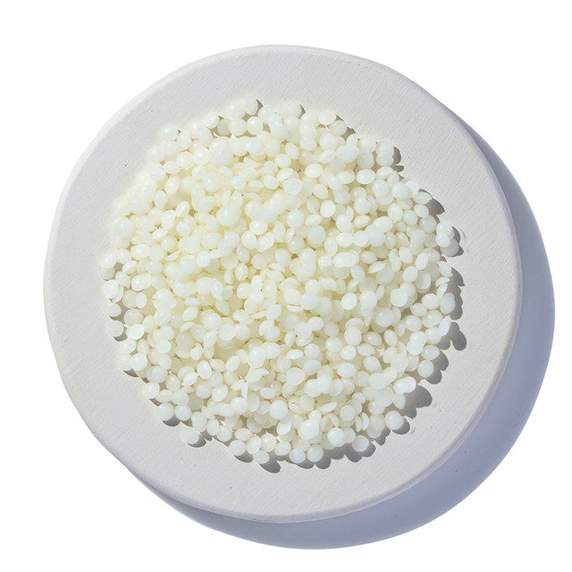 BEESWAX BEADS, WHITE 4 OZ