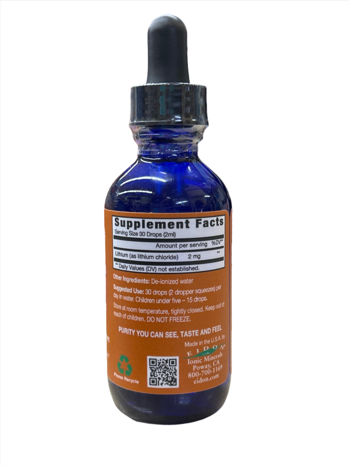 Lithium Liquid Concentrate 2 fl oz 30 Servings