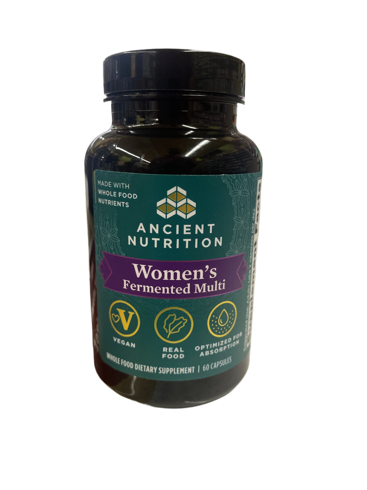 Ancient Nutrition Women's Fermented Multivitamin Vegan 60 Cap