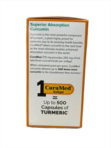 CuraMed 375mg Soft Gels Superior Absorption Curcumin