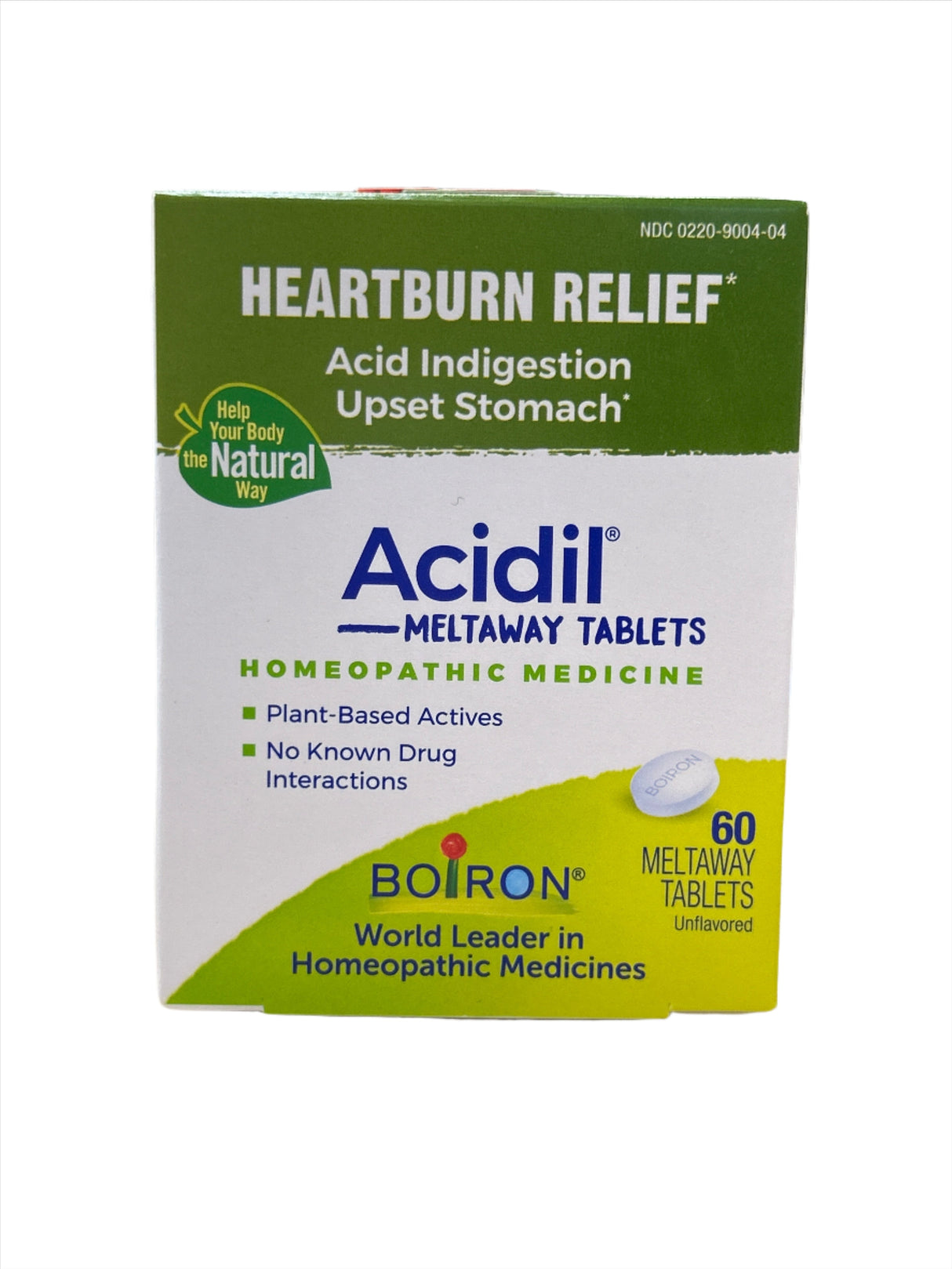 Acidil Heartburn Relief 60 Meltaway Tablets