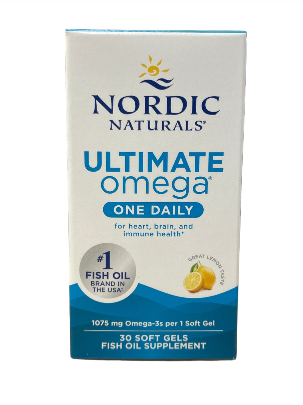 Ultimate Omega One Daily 1075 mg Lemon 30 Soft Gels