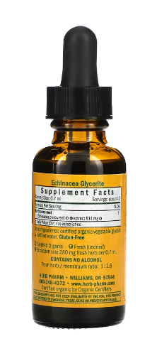 Herb Pharm ECHINACEA ALCOHOL-FREE 1 oz