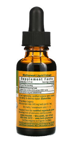 Herb Pharm MOTHERWORT EXTRACT 1 oz