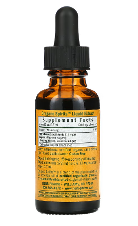 Herb Pharm OREGANO SPIRITS 1 oz