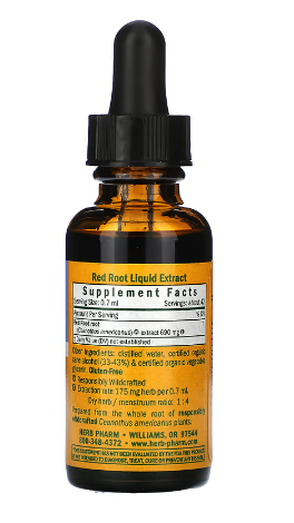 Herb Pharm RED ROOT EXTRACT 1 oz