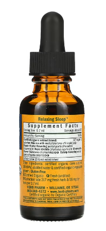 Herb Pharm RELAXING SLEEP   1 oz