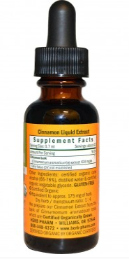 Herb Pharm CINNAMON EXTRACT 1 oz